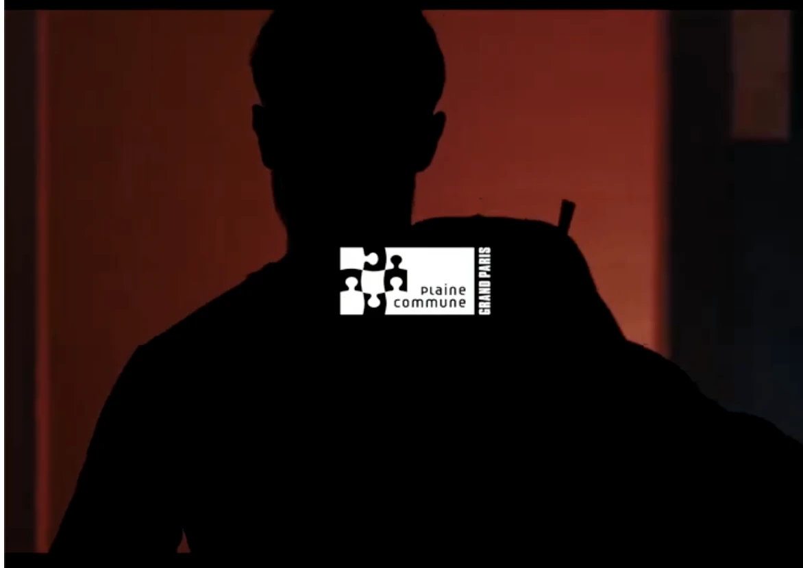 Aperçu d’une publication sur le patrimoine de Plaine Commune, avec une silhouette et le logo du territoire.